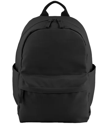 BagBase BagBase Premium Recycled Mini Backpack in Black