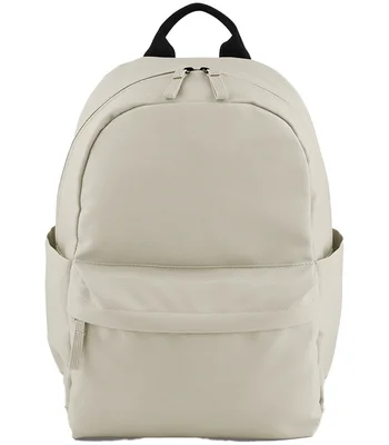 BagBase BagBase Premium Recycled Mini Backpack in Natural Stone