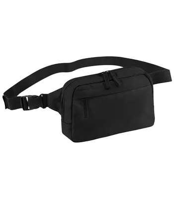 BagBase BagBase Premium Recycled Cross Body Bag in Black
