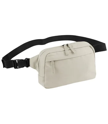 BagBase BagBase Premium Recycled Cross Body Bag in Natural Stone