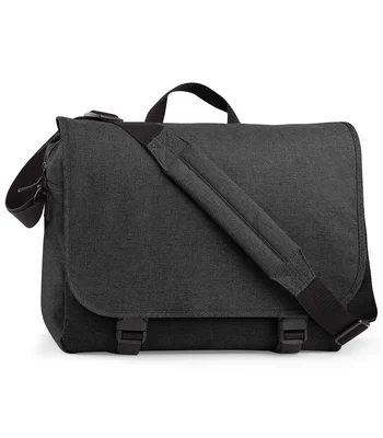 BagBase BagBase Two Tone Digital Messenger Bag in Anthracite