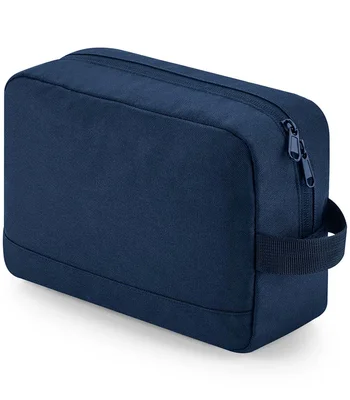 BagBase BagBase Recycled Essentials Wash Bag in Black