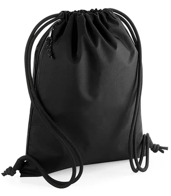 BagBase BagBase Recycled Gymsac in Black