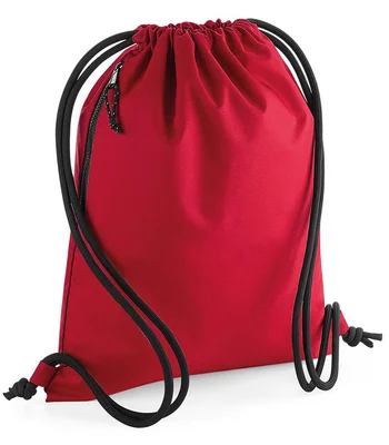 BagBase BagBase Recycled Gymsac in Black