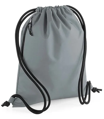 BagBase BagBase Recycled Gymsac in Pure Grey