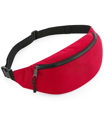 BagBase BagBase Recycled Belt Bag in Classic Red