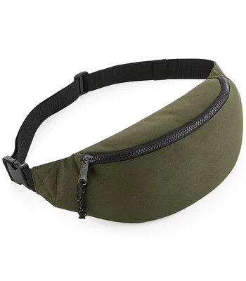 BagBase BagBase Recycled Belt Bag in Military Green