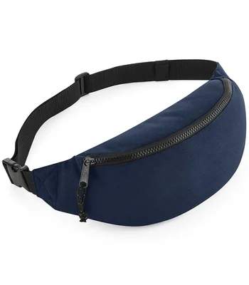 BagBase BagBase Recycled Belt Bag in Navy