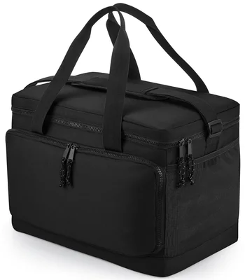 BagBase BagBase Recycled Large Cooler Shoulder Bag in Black