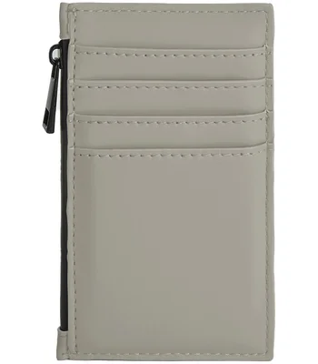 BagBase BagBase Matte PU Card Holder in Black