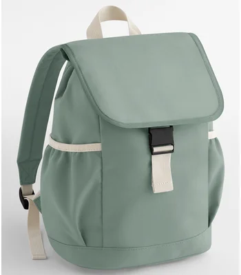 BagBase BagBase Kids Adventure Backpack in Dusty Green