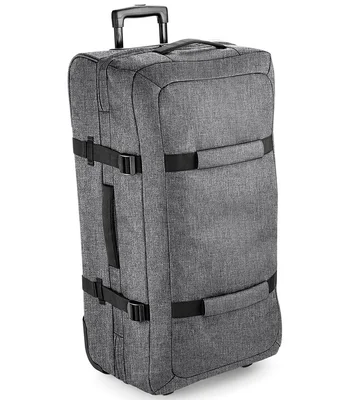 BagBase BagBase Escape Check-In Wheelie Bag in Grey Marl