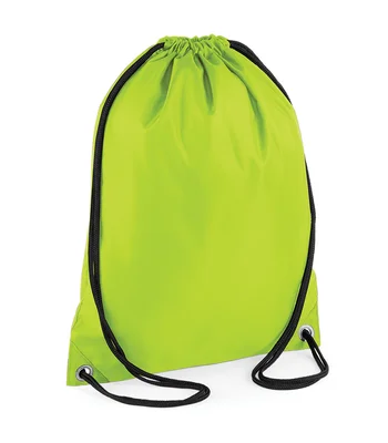 BagBase BagBase Budget Gymsac in Lime Green
