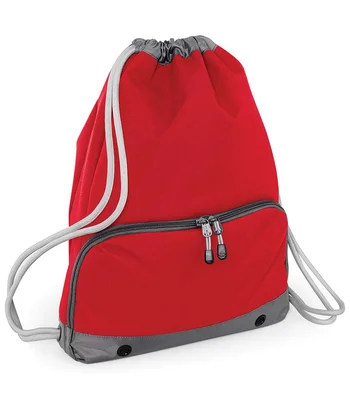 BagBase BagBase Athleisure Gymsac in Black/Black