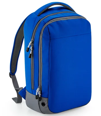 BagBase BagBase Athleisure Sports Backpack in Black/Black