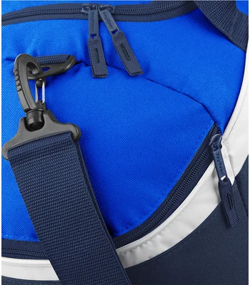 BagBase BagBase Teamwear Holdall in French Navy/Bright Royal/White