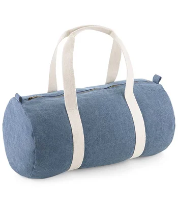 BagBase BagBase Denim Barrel Bag in Light Denim