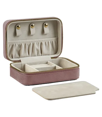 BagBase BagBase Velvet Travel Jewellery Box in Dark Emerald