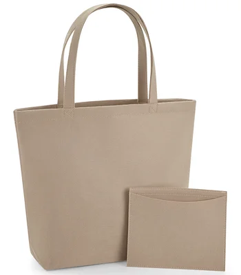 BagBase BagBase Felt Shopper in Sand