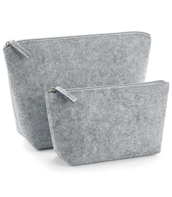 BagBase BagBase Felt Accessory Bag in Black