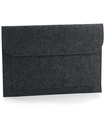 BagBase BagBase Felt Laptop/Document Slip in Charcoal Melange
