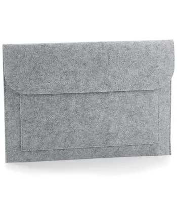 BagBase BagBase Felt Laptop/Document Slip in Black