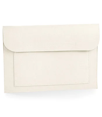 BagBase BagBase Felt Laptop/Document Slip in Soft White