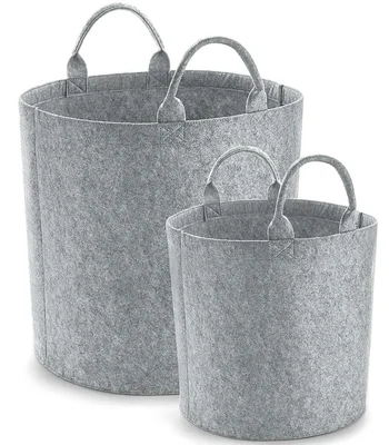 BagBase BagBase Felt Trug in Soft White
