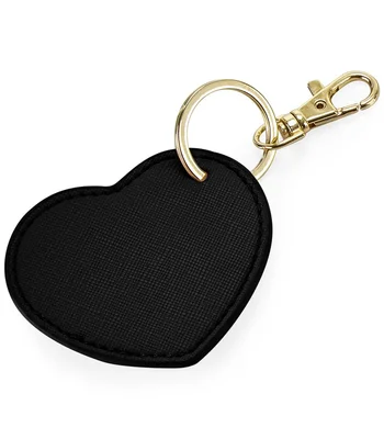BagBase BagBase Boutique Heart Key Clip in Black