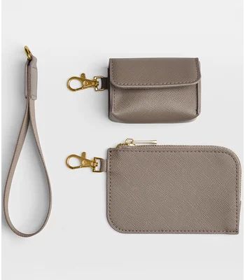 BagBase BagBase Boutique Pouch Wristlet in Taupe