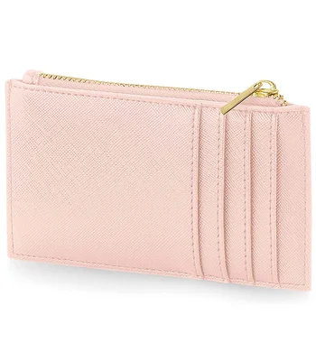 BagBase BagBase Boutique Card Holder in Black/Black