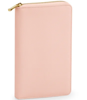 BagBase BagBase Boutique Travel Jewellery Case in Soft Pink