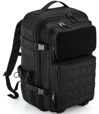 BagBase BagBase MOLLE Tactical 35 Litre Backpack in Black