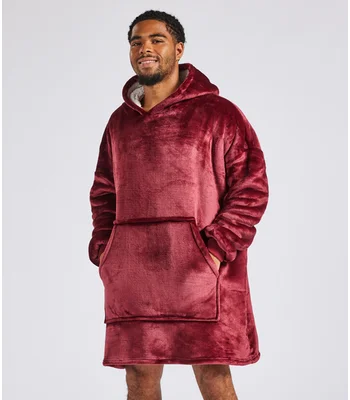 Brand Lab Brand Lab Oversized Hooded Blanket in Nude