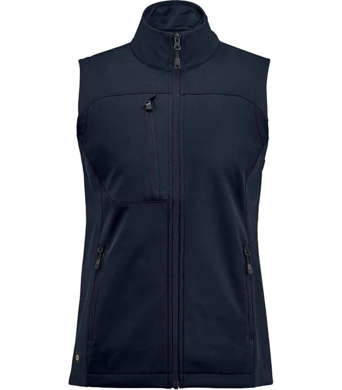 Stormtech Stormtech Ladies Cascades Soft Shell Bodywarmer in Navy/Navy