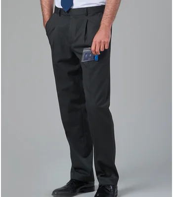 Brook Taverner Brook Taverner Concept Atlas Trousers in Charcoal