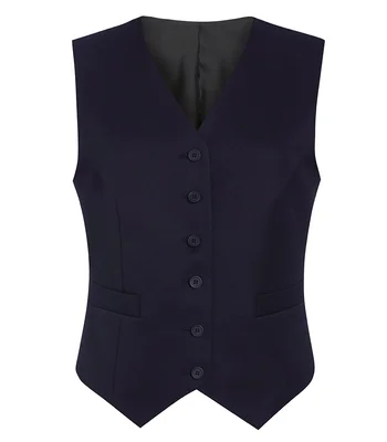 Brook Taverner Brook Taverner Ladies Concept Omega Waistcoat in Navy