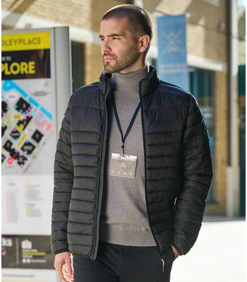 Brook Taverner Brook Taverner Buffalo Core Padded Jacket in Black