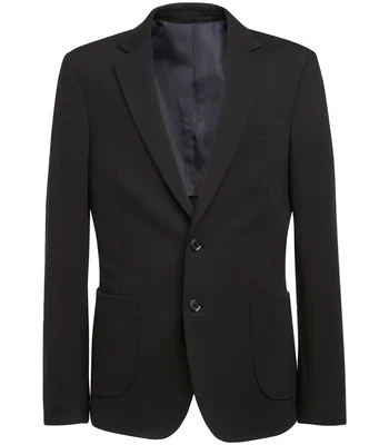 Brook Taverner Brook Taverner Jersey Stretch Rory Jacket in Black