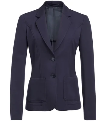 Brook Taverner Brook Taverner Ladies Jersey Stretch Libra Jacket in Navy