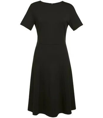 Brook Taverner Brook Taverner Ladies Jersey Stretch Belinda Dress in Black