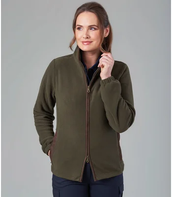 Brook Taverner Brook Taverner Unisex Baltimore Fleece Jacket in Navy
