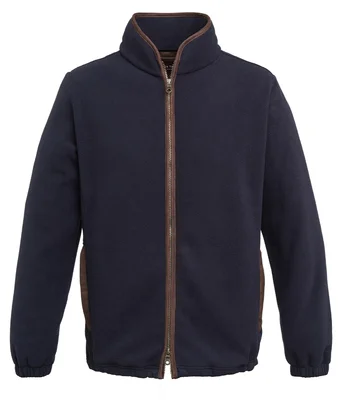 Brook Taverner Brook Taverner Unisex Baltimore Fleece Jacket in Navy