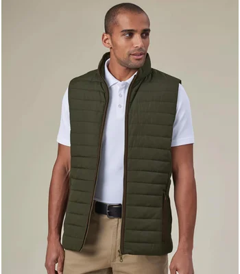 Brook Taverner Brook Taverner Tampa Quilted Gilet in Black