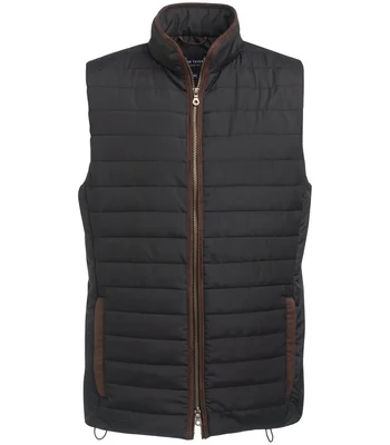 Brook Taverner Brook Taverner Tampa Quilted Gilet in Black