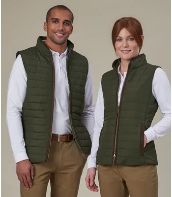 Brook Taverner Brook Taverner Ladies Madison Quilted Gilet in Black