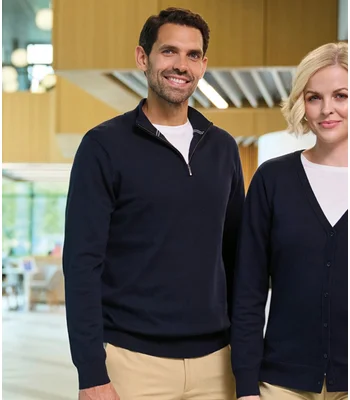 Brook Taverner Brook Taverner Copenhagen 1/4 Zip Jumper in Black