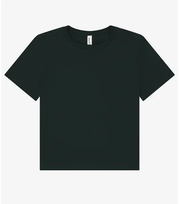 Bella+Canvas Bella Ladies Heavy Boxy T-Shirt in Forest Green