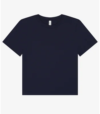 Bella+Canvas Bella Ladies Heavy Boxy T-Shirt in Navy