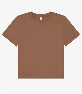 Bella+Canvas Bella Ladies Heavy Boxy T-Shirt in Vintage Brown